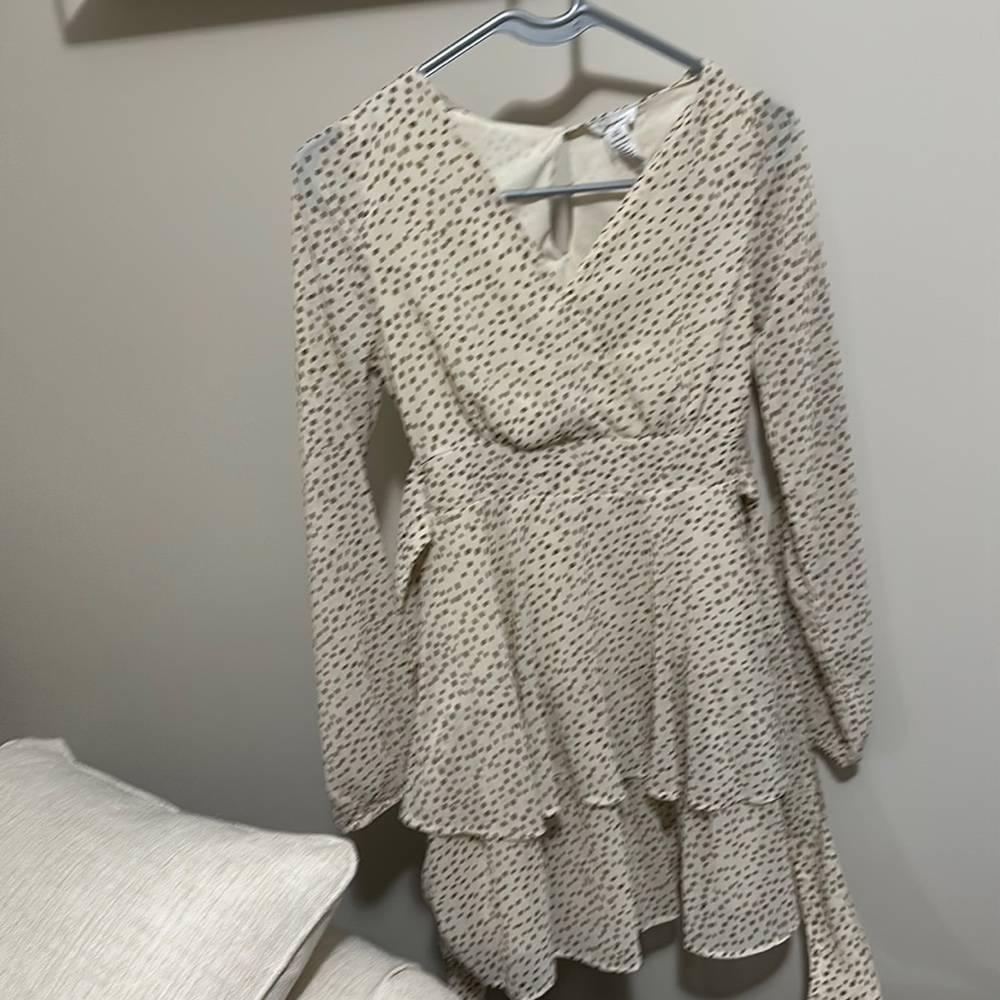 Flowy tie dress